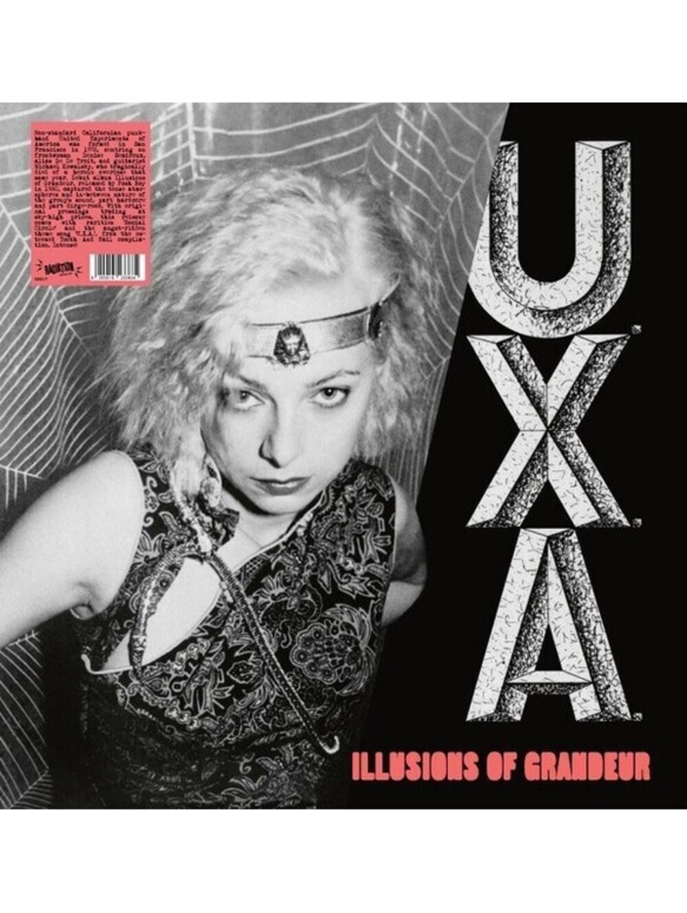 U.X.A. – Illusions Of Grandeur Vinyl Record LP circle jerks black flag the bags